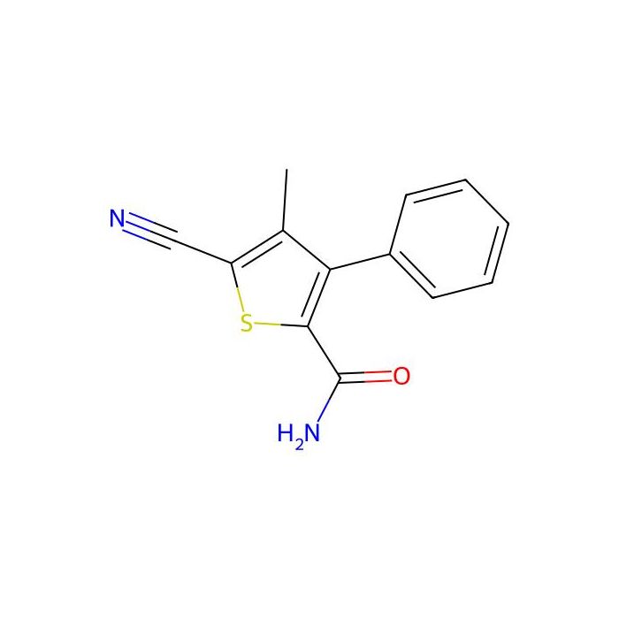 5-cyano-4-methyl-3-phenyl-2-thiophenecarboxamide - ≥95% CAS No(70541-99-0) by Aladdin Scientific