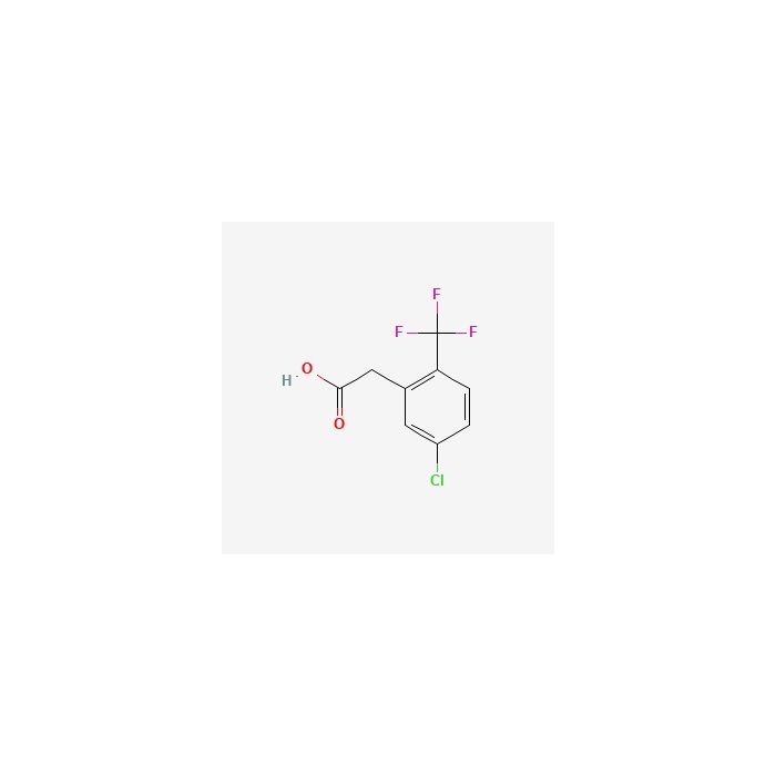 5-Chloro-2-(Trifluoromethyl)Phenylacetic Acid - ≥98% CAS No(261763-25-1) by Aladdin Scientific