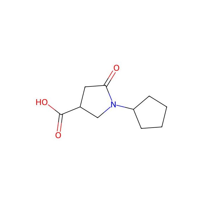 1-Cyclopentyl-5-oxopyrrolidine-3-carboxylic acid - ≥95% CAS No(696647-78-6) by Aladdin Scientific