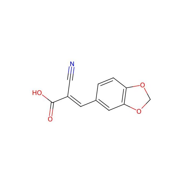 3-(1，3-benzodioxol-5-yl)-2-cyanoacrylic acid - ≥95% CAS No(49711-55-9) by Aladdin Scientific
