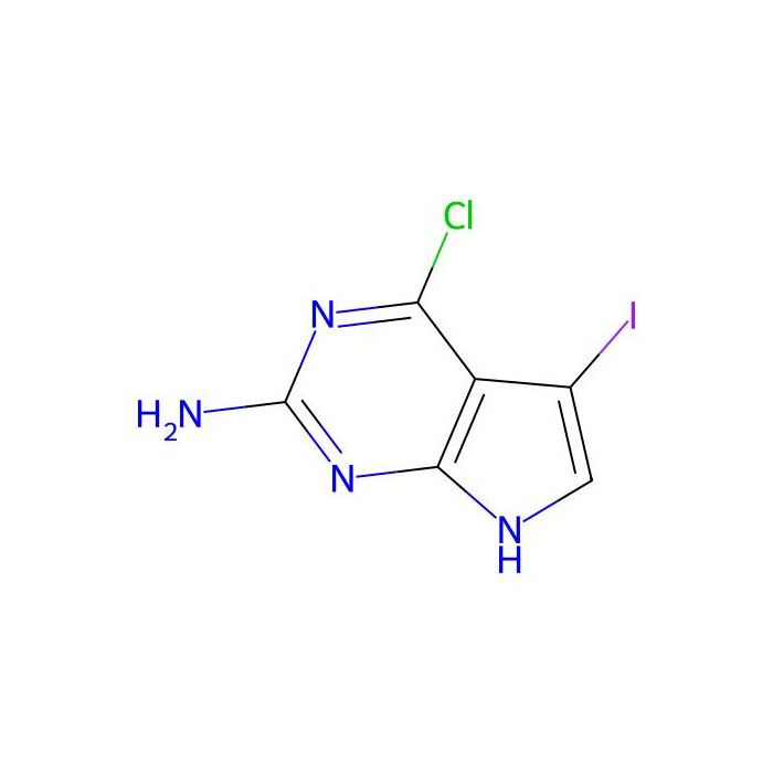 4-Chloro-5-iodo-7H-pyrrolo[2，3-d]pyrimidin-2-amine - ≥95% CAS No(873792-88-2) by Aladdin Scientific