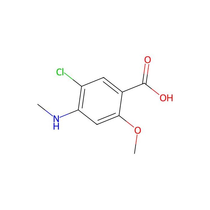 5-Chloro-2-methoxy-4-(methylamino)benzoic acid - ≥95% CAS No(61694-98-2) by Aladdin Scientific