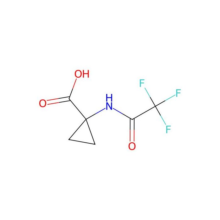 1-(2，2，2-Trifluoroacetamido)cyclopropane-1-carboxylicacid - ≥97% CAS No(669066-98-2) by Aladdin Scientific