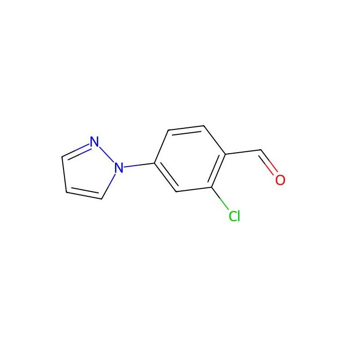 2-Chloro-4-(1H-pyrazol-1-yl)benzaldehyde - ≥95% CAS No(1186663-54-6) by Aladdin Scientific