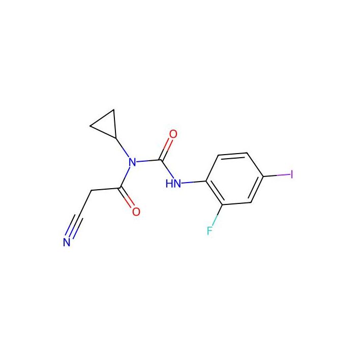 2-Cyano-N-Cyclopropyl-N-((2-Fluoro-4-Iodophenyl)Carbamoyl)Acetamide - ≥98% CAS No(871700-26-4) by Aladdin Scientific
