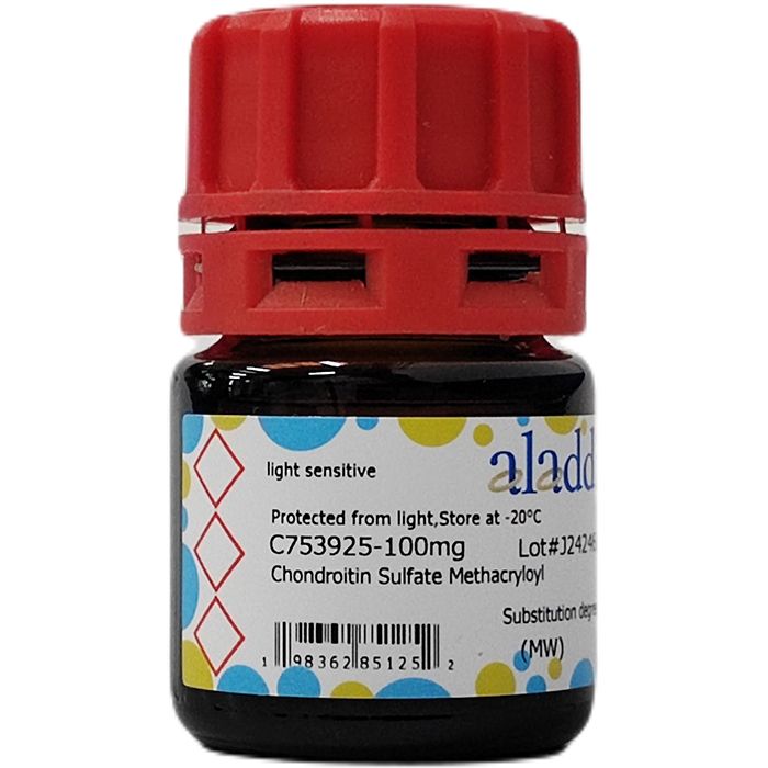 Chondroitin Sulfate Methacryloyl - Substitution degree 25-35%  by Aladdin Scientific