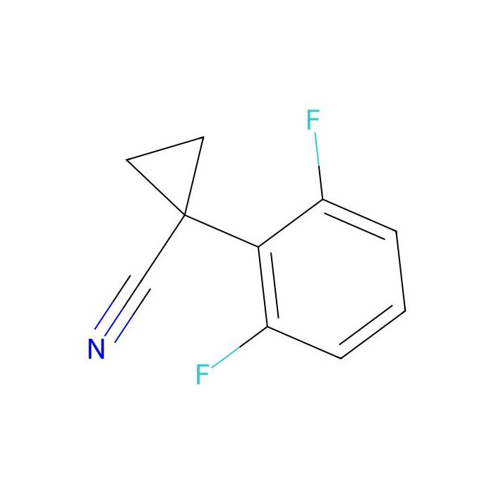 1-(2，6-difluorophenyl)cyclopropane-1-carbonitrile - ≥90% CAS No(124276-65-9) by Aladdin Scientific