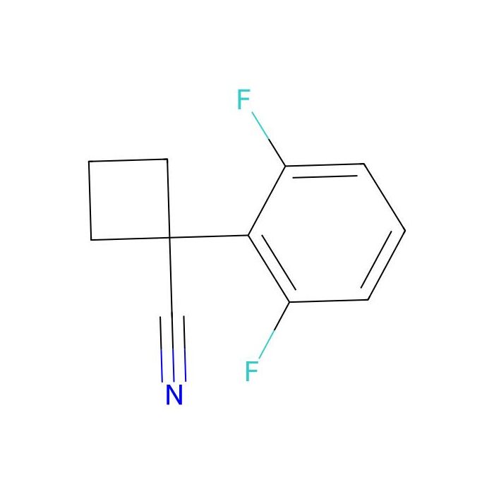 1-(2，6-fluorophenyl)cyclobutane-1-carbonitrile - ≥90% CAS No(1260741-00-1) by Aladdin Scientific