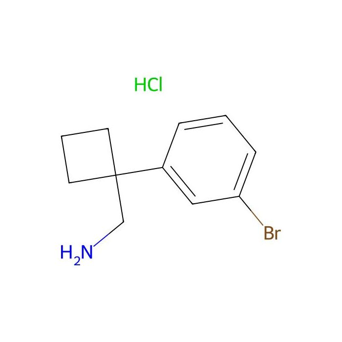 (1-(3-bromophenyl)cyclobutyl)methanamine hydrochloride - ≥95% CAS No(915402-09-4) by Aladdin Scientific
