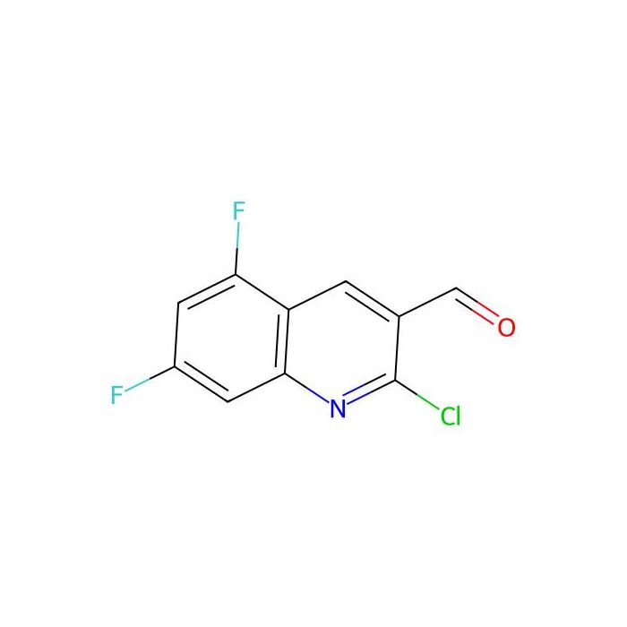 2-Chloro-5，7-difluoroquinoline-3-carbaldehyde - ≥97% CAS No(956631-90-6) by Aladdin Scientific