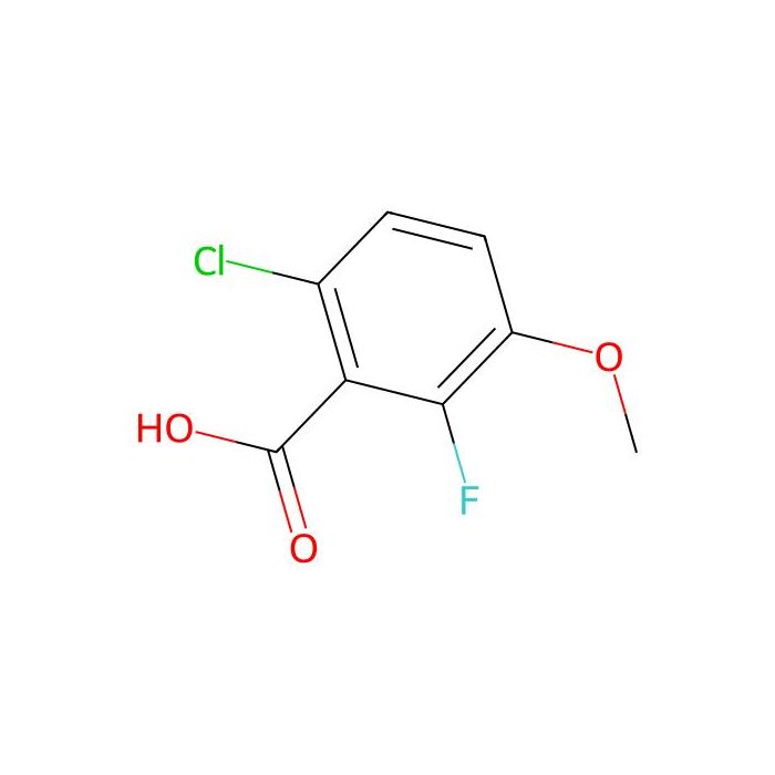 6-Chloro-2-fluoro-3-methoxybenzoic acid - ≥97% CAS No(886499-58-7) by Aladdin Scientific