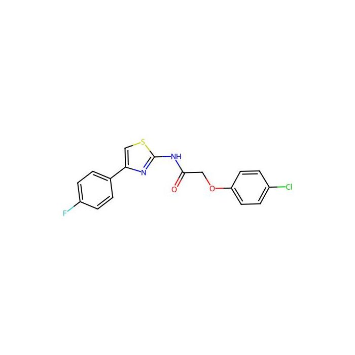 2-(4-chlorophenoxy)-N-[4-(4-fluorophenyl)-1,3-thiazol-2-yl]acetamide -  CAS No(361471-10-5) by Aladdin Scientific