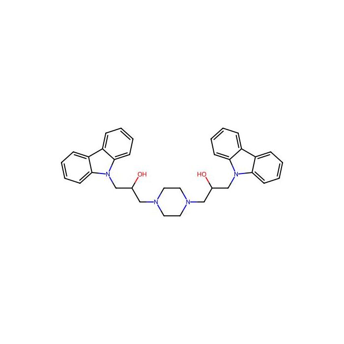 1-Carbazol-9-yl-3-[4-(3-carbazol-9-yl-2-hydroxypropyl)piperazin-1-yl]propan-2-ol -  CAS No(300392-69-2) by Aladdin Scientific