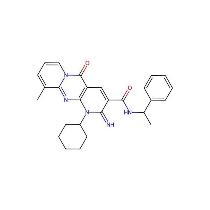 1-Cyclohexyl-2-imino-10-methyl-5-oxo-N-(1-phenylethyl)-1,5-dihydro-2H-dipyrido[1,2-A:2,3-D]pyrimidine-3-carboxamide - ≥95% CAS No(618078-34-5) by Aladdin Scientific