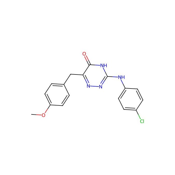 3-((4-chlorophenyl)amino)-6-(4-methoxybenzyl)-1,2,4-triazin-5(4H)-one -  CAS No(501352-49-4) by Aladdin Scientific