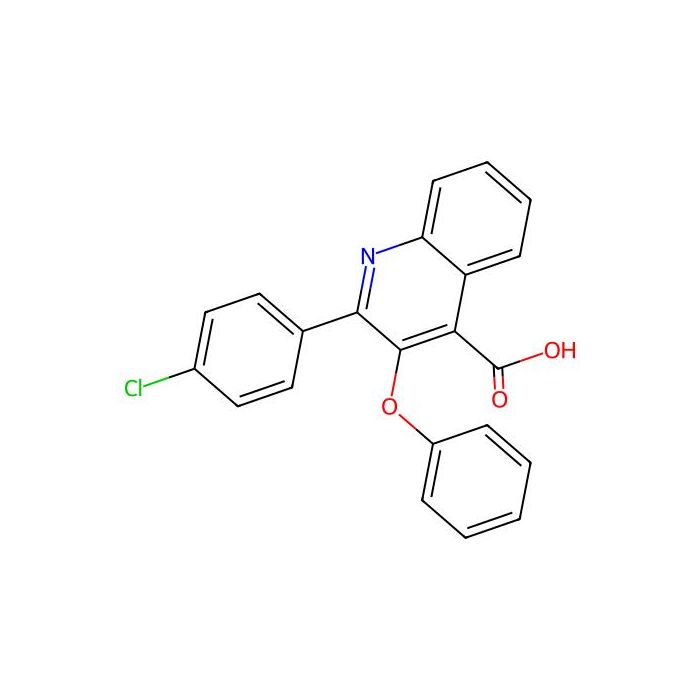 2-(4-Chlorophenyl)-3-phenoxy-4-quinolinecarboxylic acid - ≥90% CAS No(400079-78-9) by Aladdin Scientific