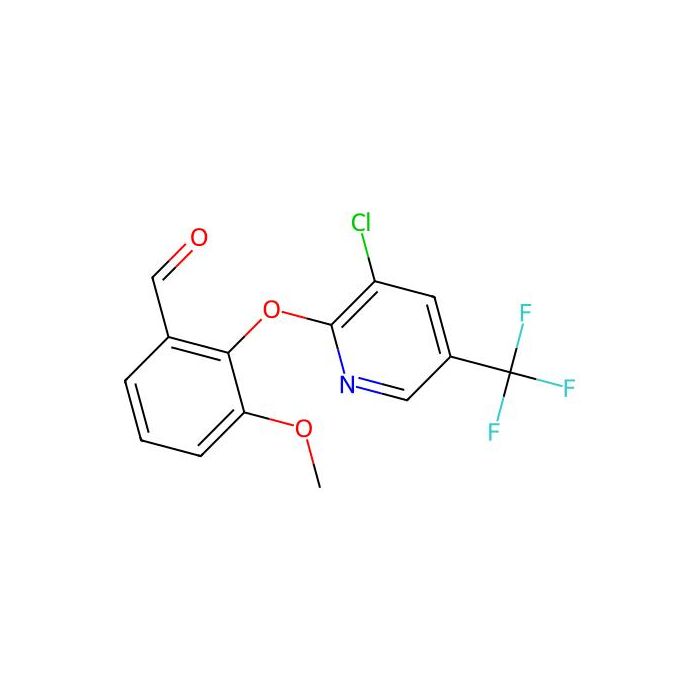 2-{[3-Chloro-5-(trifluoromethyl)-2-pyridinyl]oxy}-3-methoxybenzenecarbaldehyde - ≥90% CAS No(937604-86-9) by Aladdin Scientific