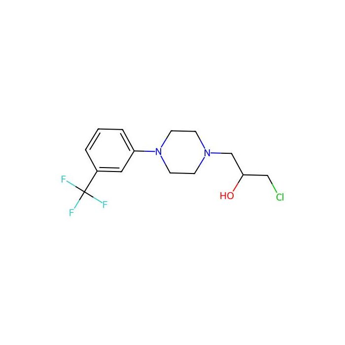1-Chloro-3-{4-[3-(trifluoromethyl)phenyl]piperazino}-2-propanol - ≥90% CAS No(578742-26-4) by Aladdin Scientific