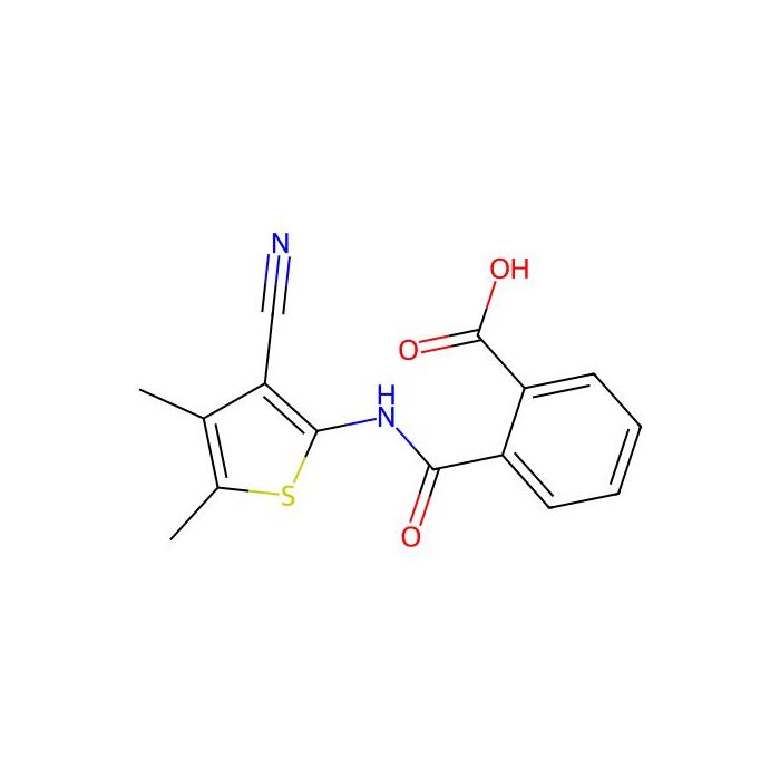 2-[(3-Cyano-4,5-dimethylthiophen-2-yl)carbamoyl]benzoic acid -  CAS No(294873-96-4) by Aladdin Scientific