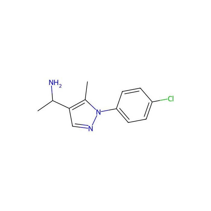 1-[1-(4-chlorophenyl)-5-methyl-1H-pyrazol-4-yl]ethan-1-amine - ≥95% CAS No(1152950-12-3) by Aladdin Scientific