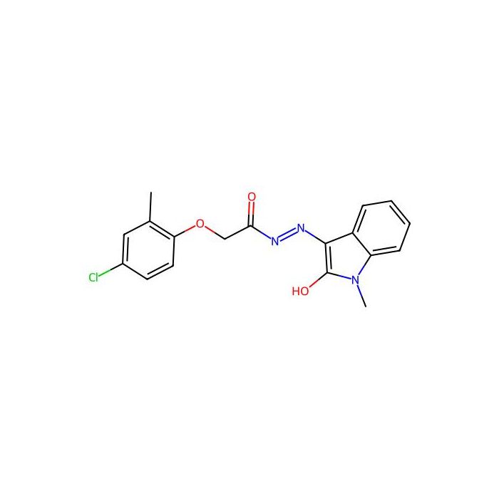 2-(4-chloro-2-methylphenoxy)-N'-(1-methyl-2-oxo-1,2-dihydro-3H-indol-3-yliden)acetohydrazide -  CAS No(330567-03-8) by Aladdin Scientific