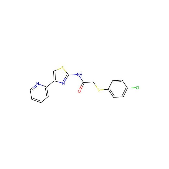 2-((4-chlorophenyl)thio)-N-(4-(pyridin-2-yl)thiazol-2-yl)acetamide - ≥99% CAS No(895470-67-4) by Aladdin Scientific