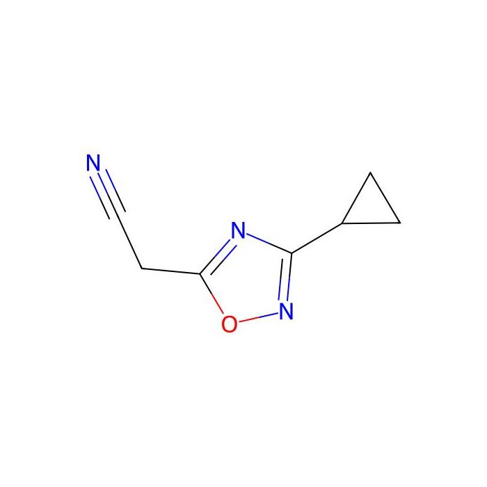 2-(3-Cyclopropyl-1,2,4-oxadiazol-5-yl)acetonitrile - ≥97% CAS No(1239842-30-8) by Aladdin Scientific