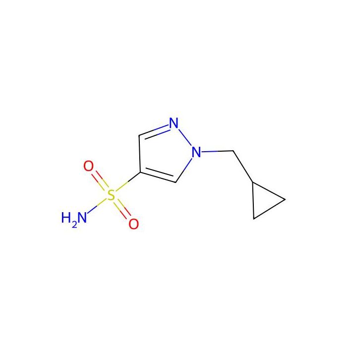 1-(cyclopropylmethyl)-1H-pyrazole-4-sulfonamide - ≥95% CAS No(1521489-83-7) by Aladdin Scientific