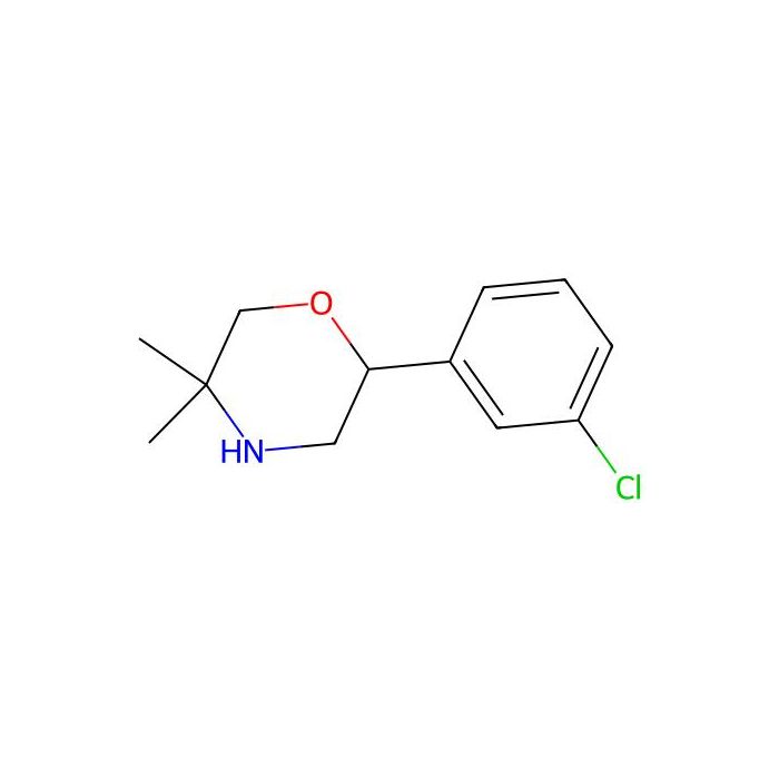2-(3-Chlorophenyl)-5,5-dimethylmorpholine - ≥95% CAS No(1017396-25-6) by Aladdin Scientific