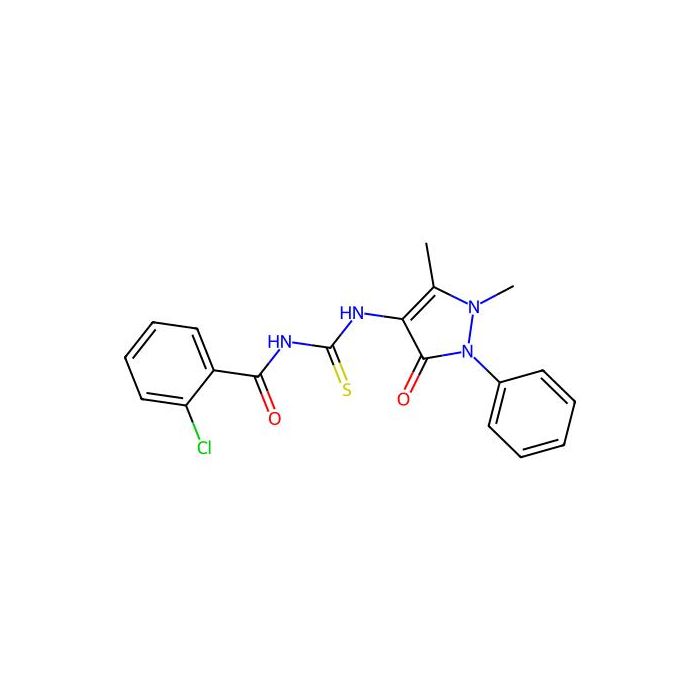 2-chloro-N-((1,5-dimethyl-3-oxo-2-phenyl-2,3-dihydro-1H-pyrazol-4-yl)carbamothioyl)benzamide -  CAS No(446310-60-7) by Aladdin Scientific