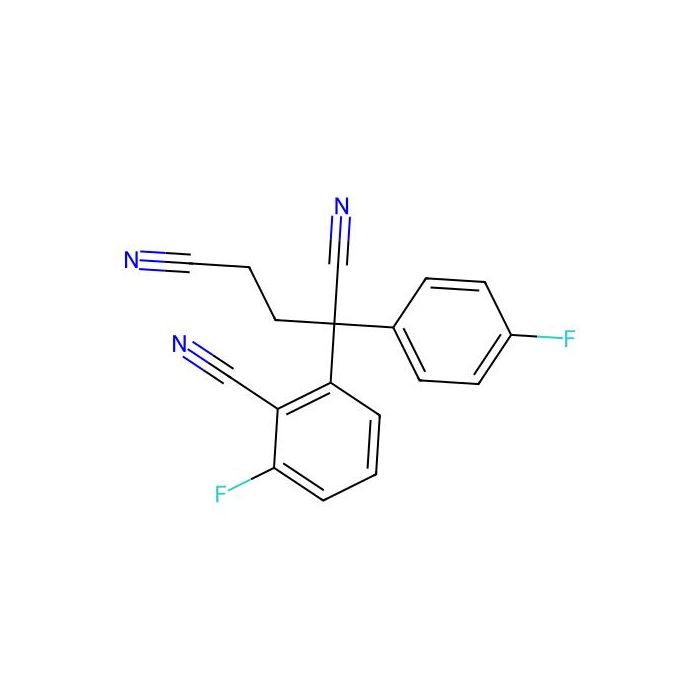 2-(2-Cyano-3-fluorophenyl)-2-(4-fluorophenyl)pentanedinitrile -  CAS No(400076-78-0) by Aladdin Scientific