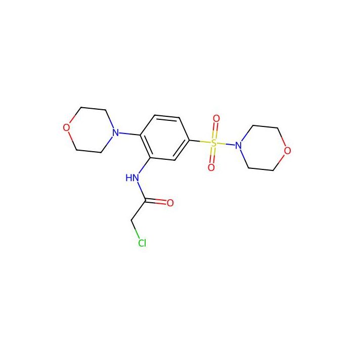 2-Chloro-N-[5-(morpholine-4-sulfonyl)-2-morpholin-4-yl-phenyl]-acetamide - ≥97% CAS No(721908-40-3) by Aladdin Scientific