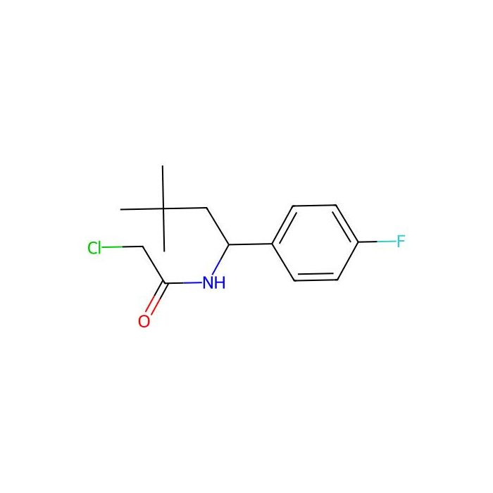2-chloro-N-[1-(4-fluorophenyl)-3,3-dimethylbutyl]acetamide - ≥95% CAS No(1311314-70-1) by Aladdin Scientific