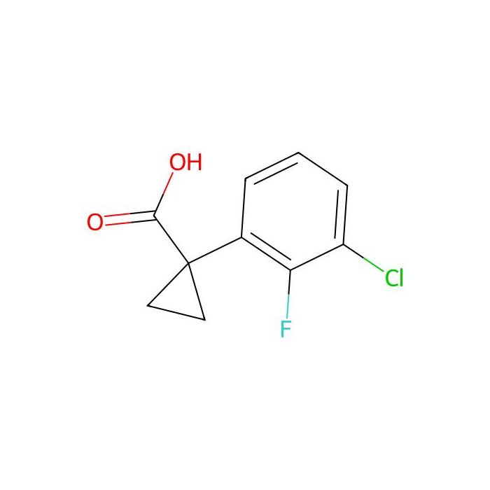 1-(3-Chloro-2-fluorophenyl)cyclopropane-1-carboxylic acid - ≥98% CAS No(1260763-00-5) by Aladdin Scientific
