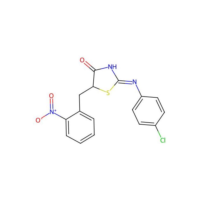 2-((4-Chlorophenyl)imino)-5-(2-nitrobenzyl)-1,3-thiazolidin-4-one -  CAS No(219554-83-3) by Aladdin Scientific