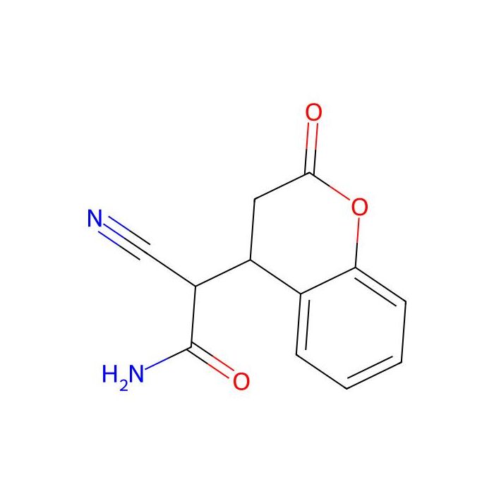2-Cyano-2-(2-oxo-3,4-dihydro-2h-chromen-4-yl)acetamide - ≥90% CAS No(6272-35-1) by Aladdin Scientific