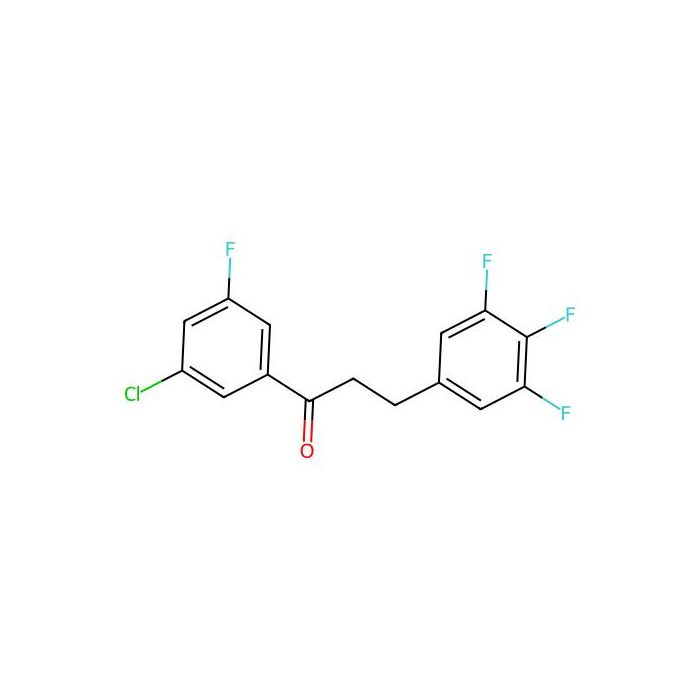 1-(3-Chloro-5-fluorophenyl)-3-(3,4,5-trifluorophenyl)propan-1-one -  CAS No(898778-45-5) by Aladdin Scientific