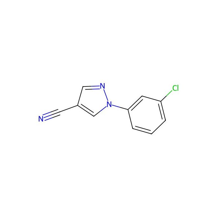 1-(3-chlorophenyl)-1H-pyrazole-4-carbonitrile - ≥95% CAS No(1235439-74-3) by Aladdin Scientific