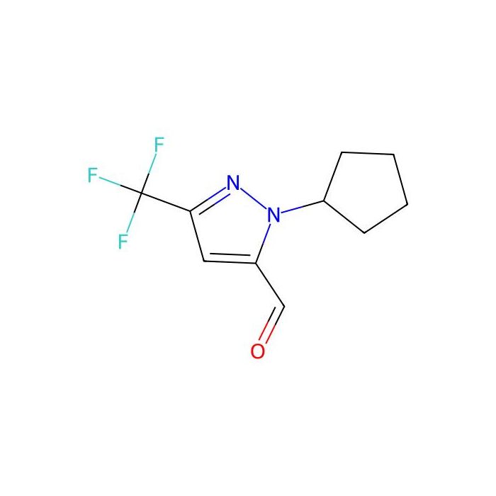 2-Cyclopentyl-5-(trifluoromethyl)pyrazole-3-carbaldehyde - ≥96% CAS No(1820618-84-5) by Aladdin Scientific