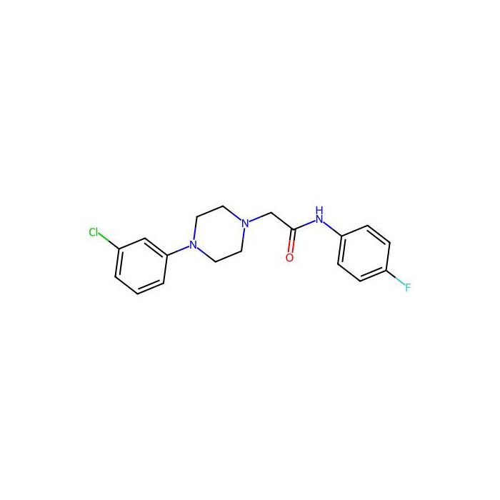 2-[4-(3-chlorophenyl)piperazin-1-yl]-N-(4-fluorophenyl)acetamide -  CAS No(303091-53-4) by Aladdin Scientific