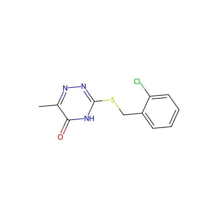 3-((2-chlorobenzyl)thio)-6-methyl-1,2,4-triazin-5(4H)-one - ≥98% CAS No(341501-53-9) by Aladdin Scientific