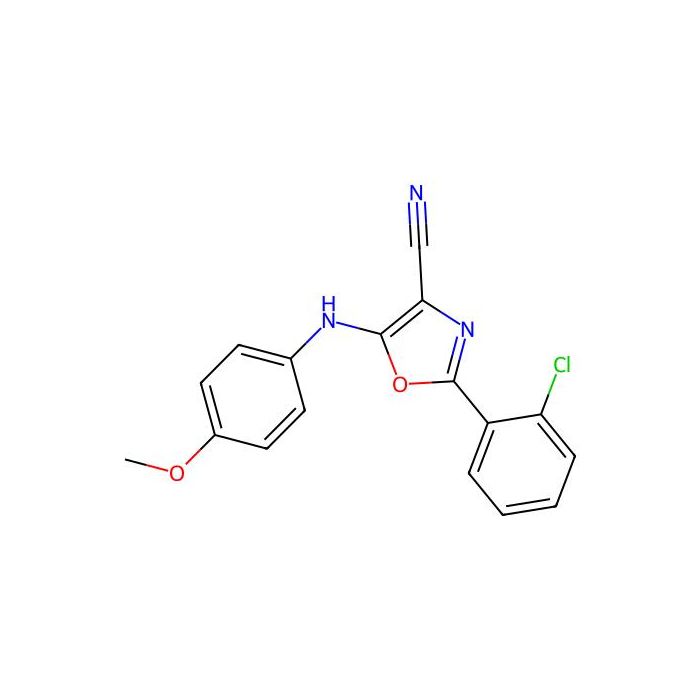 2-(2-Chlorophenyl)-5-((4-methoxyphenyl)amino)oxazole-4-carbonitrile -  CAS No(613651-61-9) by Aladdin Scientific