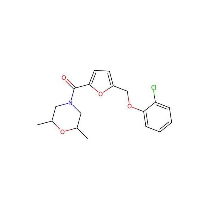 (5-((2-Chlorophenoxy)methyl)furan-2-yl)(2,6-dimethylmorpholino)methanone -  CAS No(878717-31-8) by Aladdin Scientific