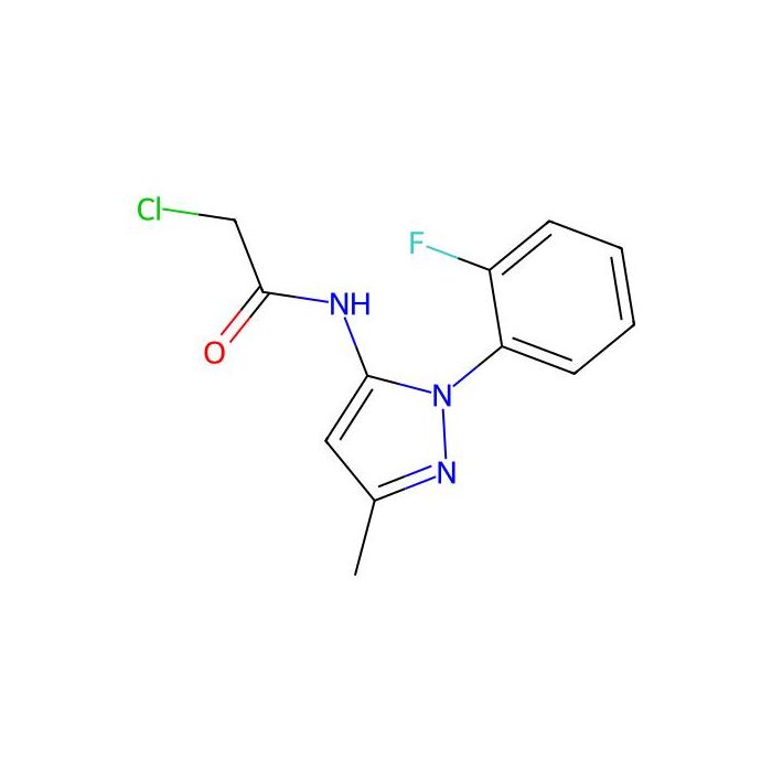 2-chloro-N-(1-(2-fluorophenyl)-3-methyl-1H-pyrazol-5-yl)acetamide - ≥95% CAS No(1269151-35-0) by Aladdin Scientific