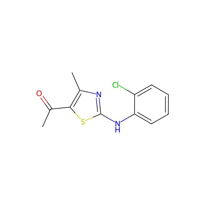 1-(3-((2-Chlorophenyl)amino)-5-methyl-2,4-thiazolyl)ethan-1-one -  CAS No(883265-08-5) by Aladdin Scientific