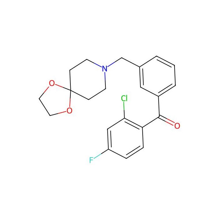 2-Chloro-3'-[1,4-dioxa-8-azaspiro[4.5]decan-8-ylmethyl]-4-fluorobenzophenone - ≥95% CAS No(898762-11-3) by Aladdin Scientific