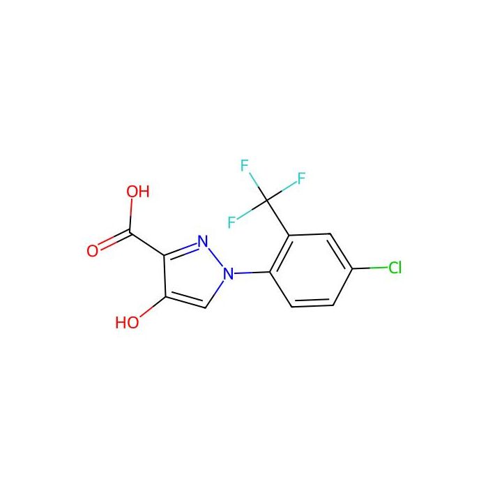 1-[4-chloro-2-(trifluoromethyl)phenyl]-4-hydroxy-1H-pyrazole-3-carboxylic acid - ≥95% CAS No(1152614-40-8) by Aladdin Scientific