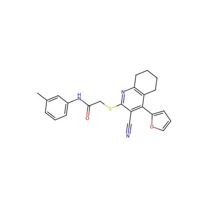 2-((3-cyano-4-(furan-2-yl)-5,6,7,8-tetrahydroquinolin-2-yl)thio)-N-(m-tolyl)acetamide -  CAS No(370843-80-4) by Aladdin Scientific