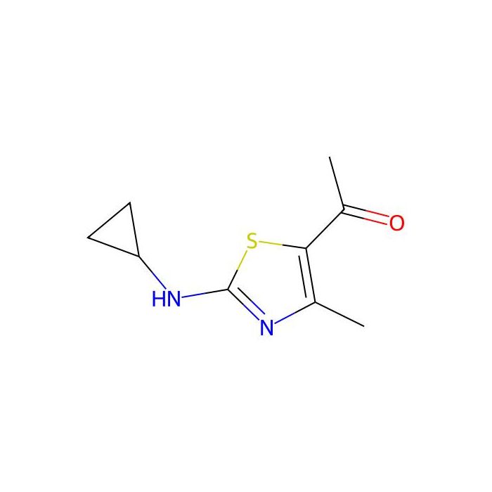 1-(2-(Cyclopropylamino)-4-methylthiazol-5-yl)ethanone - ≥97% CAS No(866769-76-8) by Aladdin Scientific