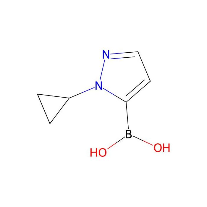 (1-cyclopropyl-1H-pyrazol-5-yl)boronic acid - ≥95% CAS No(1537208-26-6) by Aladdin Scientific